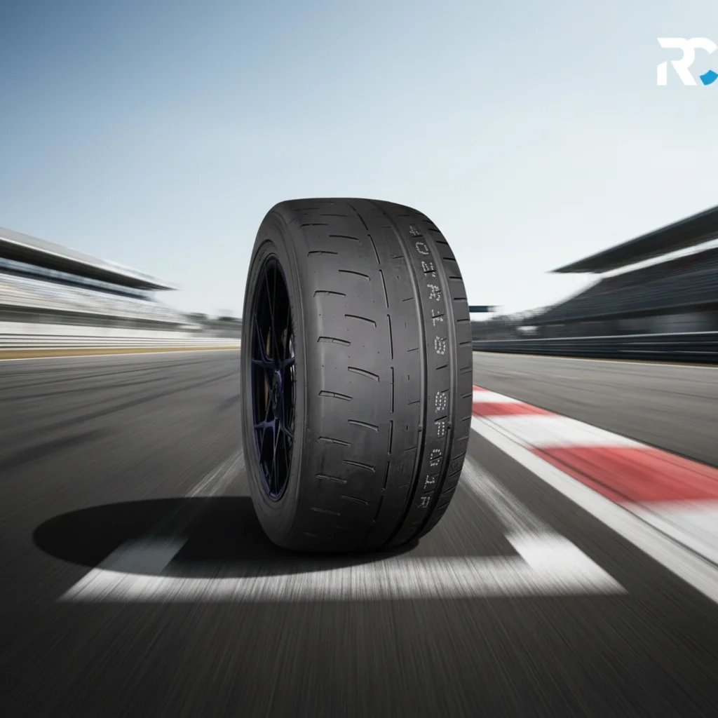 Tire Design - High-performance Semi-slick Type. 195/50ZR15, 235/45R17, 255/35R18, 305/30R19. for Competition Use.
Tire Design - High-performance Semi-slick Type. 195/50ZR15, 235/45R17, 255/35R18, 305/30R19. for Competition Use.