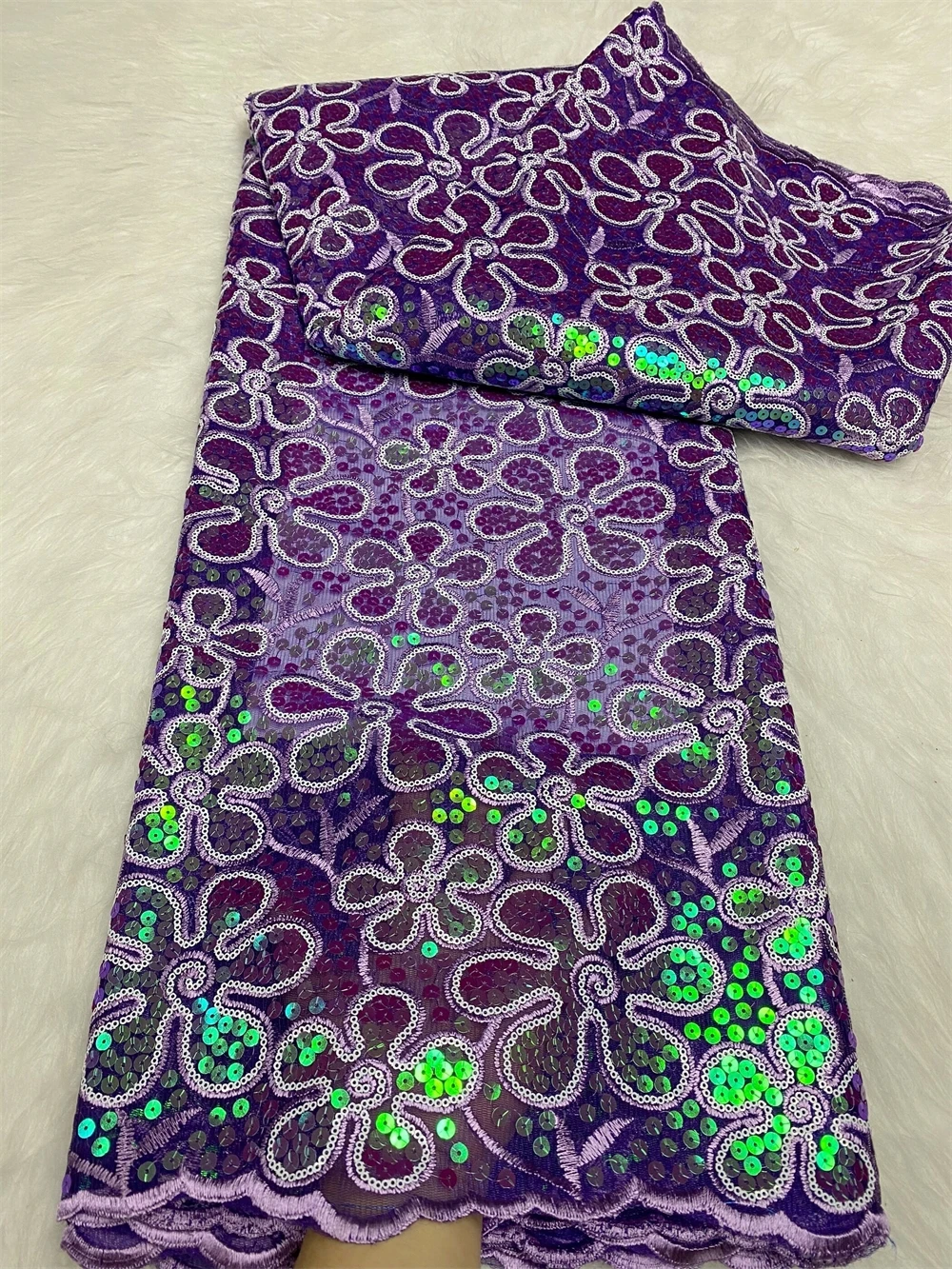 African Nigerian Tulle Lace Fabric,High Quality,Sequins EmbroideryBeaded, French GuipureWedding Party Dress, 5Yards, 2024
African Nigerian Tulle Lace Fabric,High Quality,Sequins EmbroideryBeaded, French GuipureWedding Party Dress, 5Yards, 2024