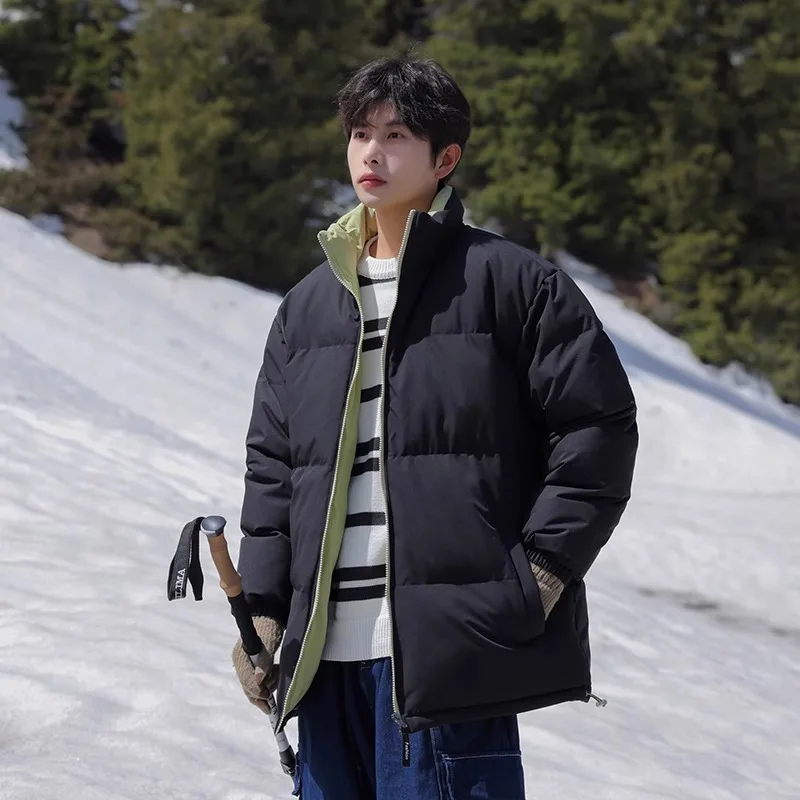 2025 новые модные мужские стеганые куртки с воротником-стойкой и длинным рукавом, однотонные, повседневные, модные, свободные, простые, базовые стеганые куртки, мужская одежда, пальто
2025 новые модные мужские стеганые куртки с воротником-стойкой и длинным рукавом, однотонные, повседневные, модные, свободные, простые, базовые стеганые куртки, мужская одежда, пальто