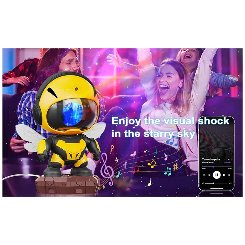 AS60-Galaxy Projector Starry Nebula LED Lamp Projector With Remote Timed For Kids Room Decor
AS60-Galaxy Projector Starry Nebula LED Lamp Projector With Remote Timed For Kids Room Decor