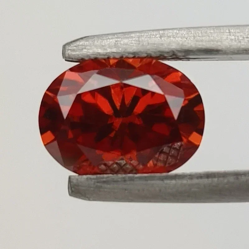 NEW Moissanite Stone Watermelon Red Color Oval Cut Lab Created Synthetic Gemstone Passed Diamond Tester Comes With GRA Certifica
NEW Moissanite Stone Watermelon Red Color Oval Cut Lab Created Synthetic Gemstone Passed Diamond Tester Comes With GRA Certifica