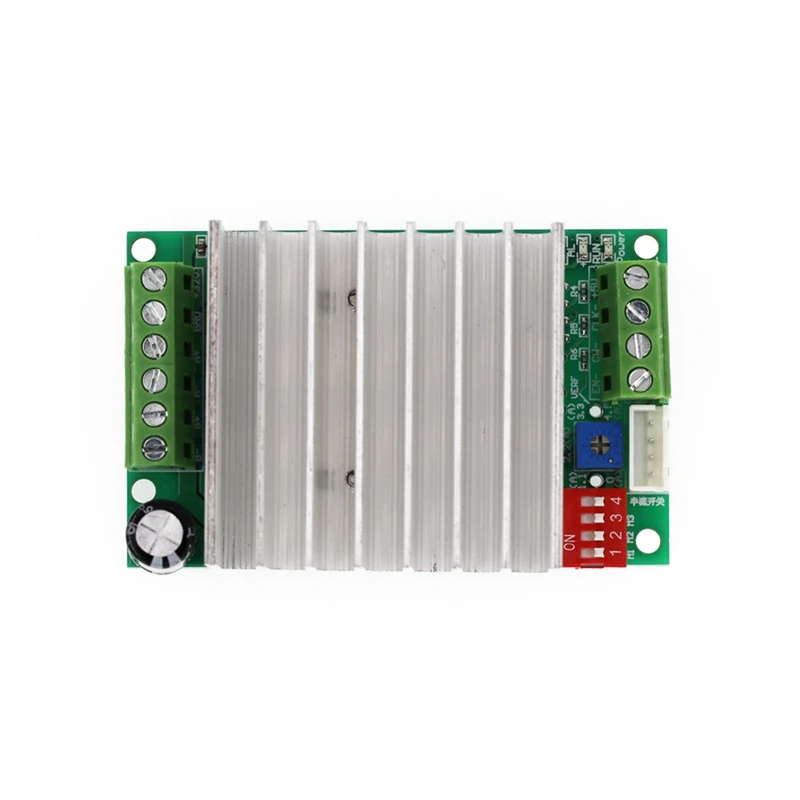 TB6600 Контроллер платы драйвера шагового двигателя 4,5A Замените TB6560 Гравировальный станок Одноосевой контроллер DC 10-45 В
TB6600 Контроллер платы драйвера шагового двигателя 4,5A Замените TB6560 Гравировальный станок Одноосевой контроллер DC 10-45 В