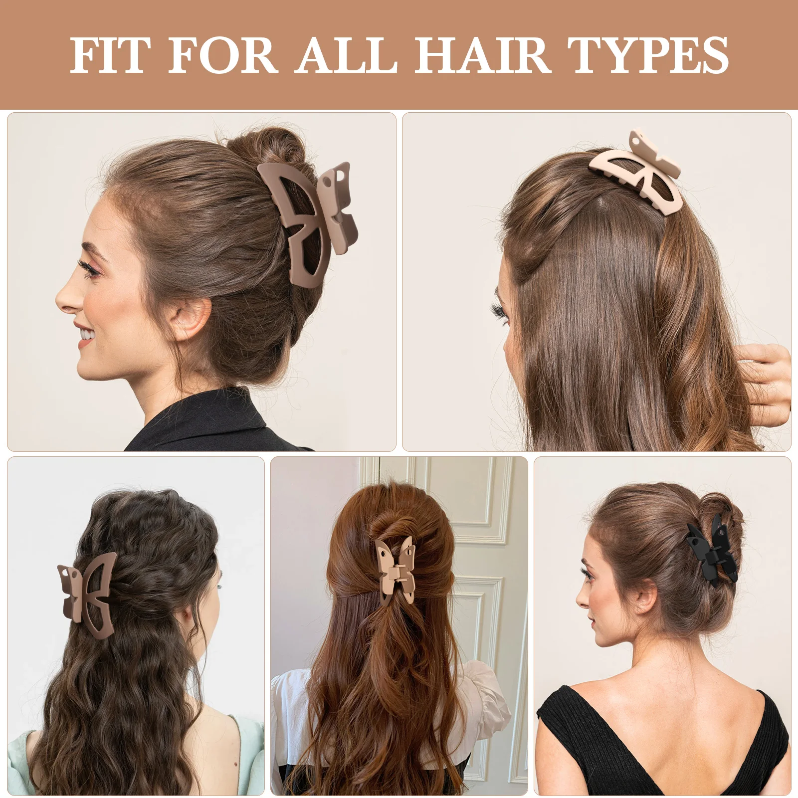 4 Pcs Set Bow Claw Claw Clips Clips for Women Girls Hair Accessories Hollow Shape Easy Styling Hair Accessories
4 Pcs Set Bow Claw Claw Clips Clips for Women Girls Hair Accessories Hollow Shape Easy Styling Hair Accessories