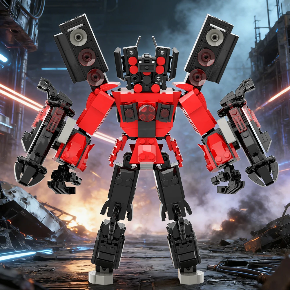 New Skibidii Toilets Action Figures Building Blocks Titan TV King Speakerman Cameraman Construction Toys for Kid Xmas Gift
New Skibidii Toilets Action Figures Building Blocks Titan TV King Speakerman Cameraman Construction Toys for Kid Xmas Gift
