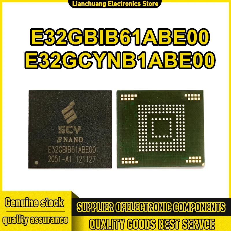 E32GBIB61ABE00 E32GCYNB1ABE00 SCY/Creative 32GB Flash Font Library IC Chip New Original in Stock
E32GBIB61ABE00 E32GCYNB1ABE00 SCY/Creative 32GB Flash Font Library IC Chip New Original in Stock