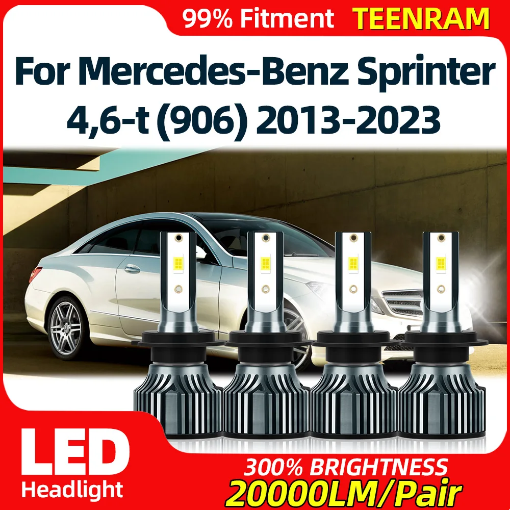 LED Headlight Bulbs 40000LM Car Lights 6000K Auto Lamps 12V Plug&Play For MERCEDES-BENZ SPRINTER 4,6-t (906) 2013-2021 2022 2023
LED Headlight Bulbs 40000LM Car Lights 6000K Auto Lamps 12V Plug&Play For MERCEDES-BENZ SPRINTER 4,6-t (906) 2013-2021 2022 2023