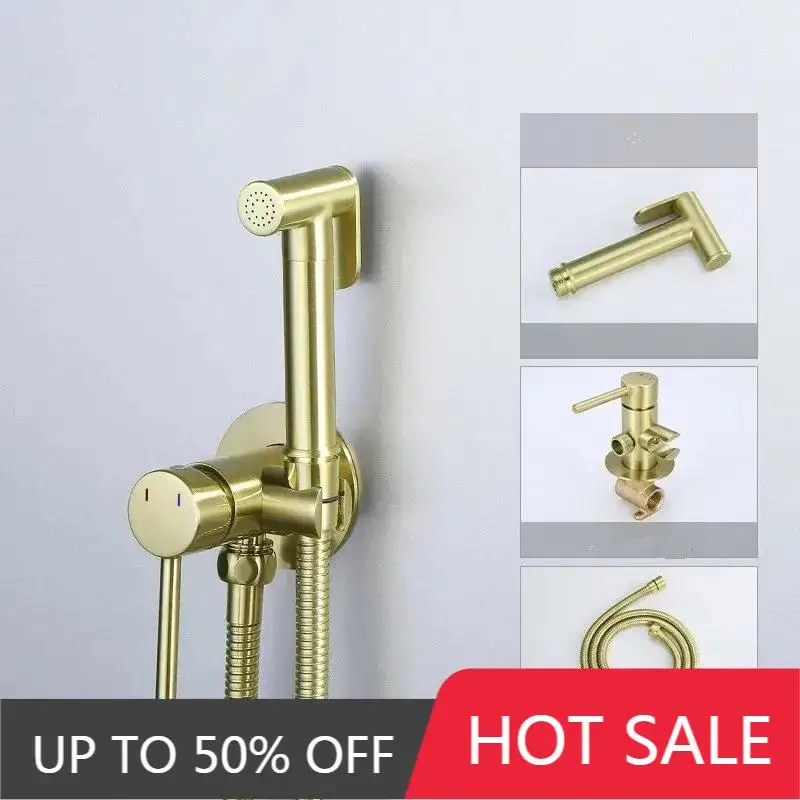 Brass Bidet Faucet Set Handheld Ducha Higienica Hot Cold Toilet Crane Women Washer Bathroom Shattaf Sprayer Hygienic Shower
Brass Bidet Faucet Set Handheld Ducha Higienica Hot Cold Toilet Crane Women Washer Bathroom Shattaf Sprayer Hygienic Shower