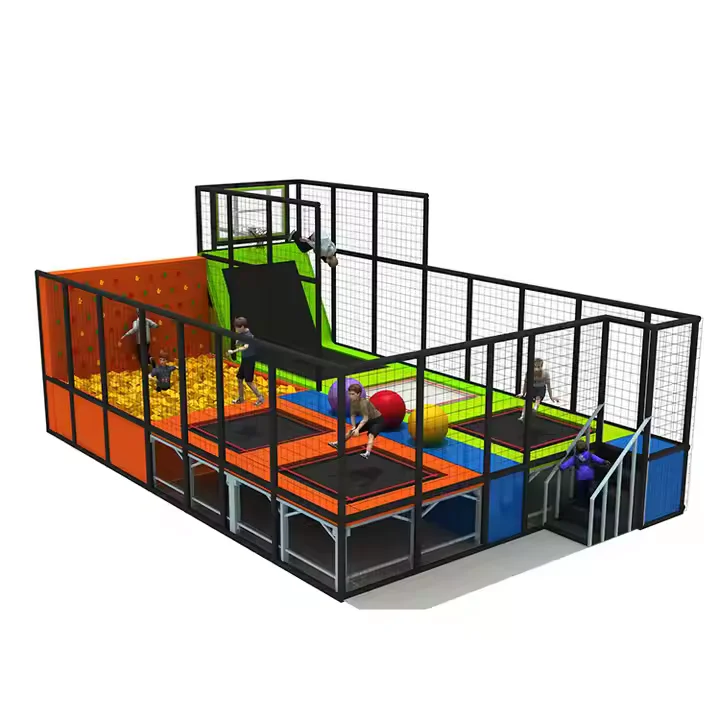 Factory Priced Large Professional Funny Indoor Trampoline Park for Children Durable Plastic Commercial Playground
Factory Priced Large Professional Funny Indoor Trampoline Park for Children Durable Plastic Commercial Playground