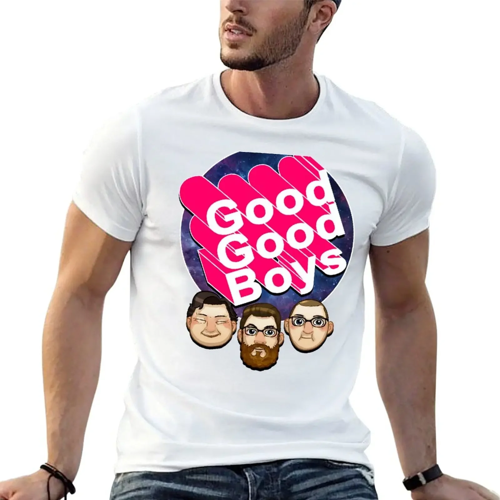Good Good Boys - McElroy Brothers T-Shirt designer shirts oversized Short sleeve tee men
Good Good Boys - McElroy Brothers T-Shirt designer shirts oversized Short sleeve tee men