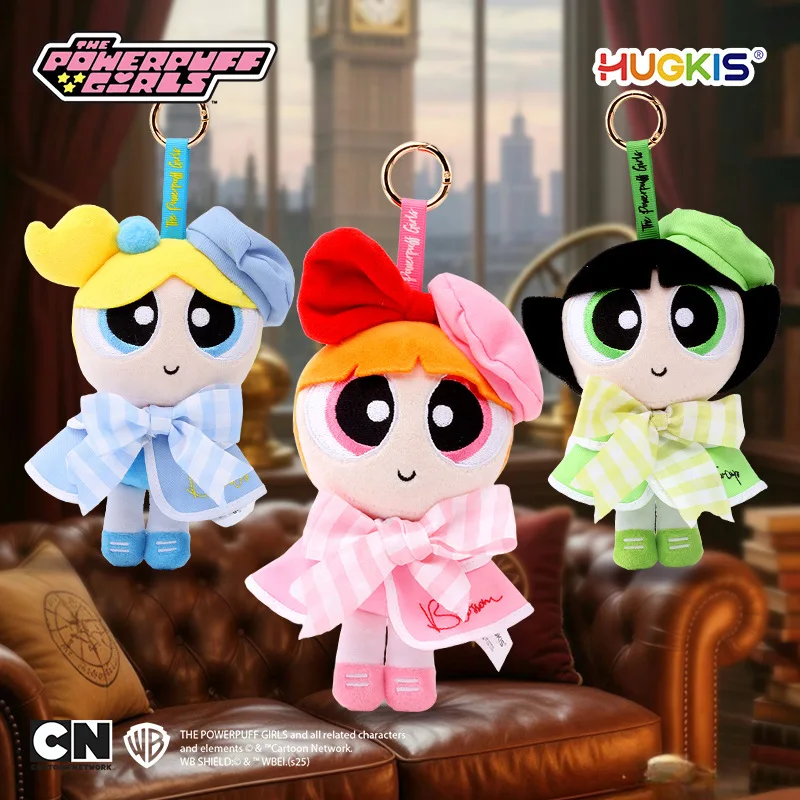 15cm Cartoon The Powerpuff Girls British Style Plush Doll Pendant Beret Buttercup Bubbles Removable Doll Clothes Toy Keychain
15cm Cartoon The Powerpuff Girls British Style Plush Doll Pendant Beret Buttercup Bubbles Removable Doll Clothes Toy Keychain
