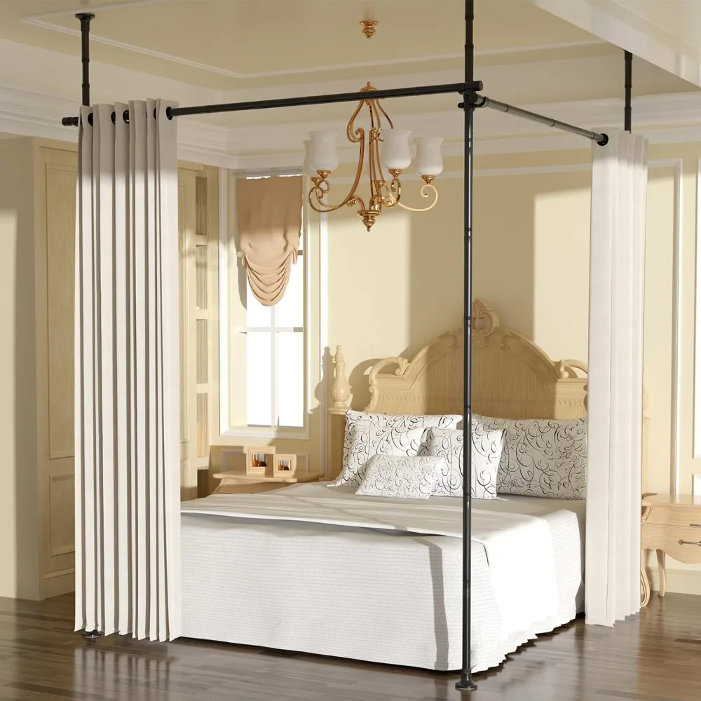 Room Divider,4-10ft(H) 28-114inch(W) Curtain Rod, for Studio Apartment Room Separation
Room Divider,4-10ft(H) 28-114inch(W) Curtain Rod, for Studio Apartment Room Separation