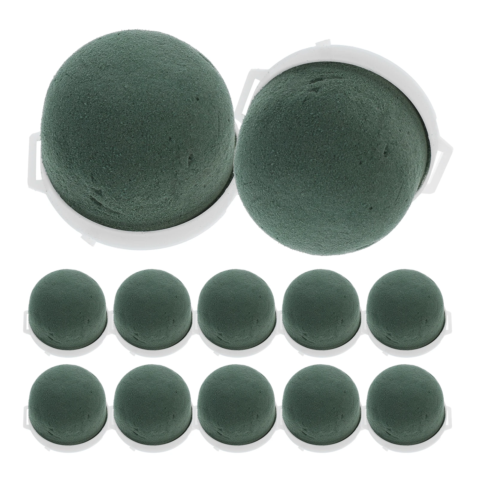 12 Pcs Mini Flower Mud Floral Foam Round Blocks Arranging Supplies Lightweight Water Absorption Craft Holder Container Gardening
12 Pcs Mini Flower Mud Floral Foam Round Blocks Arranging Supplies Lightweight Water Absorption Craft Holder Container Gardening