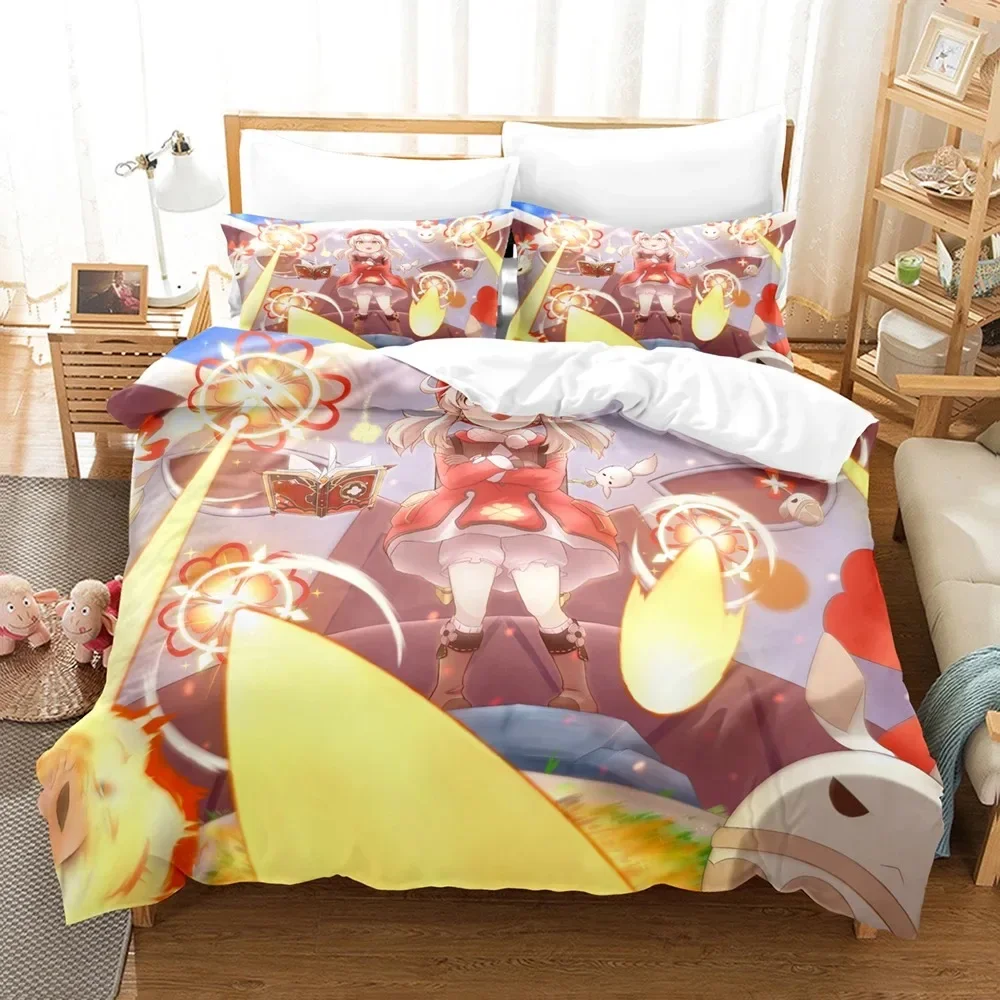 Cartoon Bedding Set Genshin Impact Game Kids 3d Duvet Cover Set Comforter Bed Linen For Children Boy Decor Bedclothes
Cartoon Bedding Set Genshin Impact Game Kids 3d Duvet Cover Set Comforter Bed Linen For Children Boy Decor Bedclothes