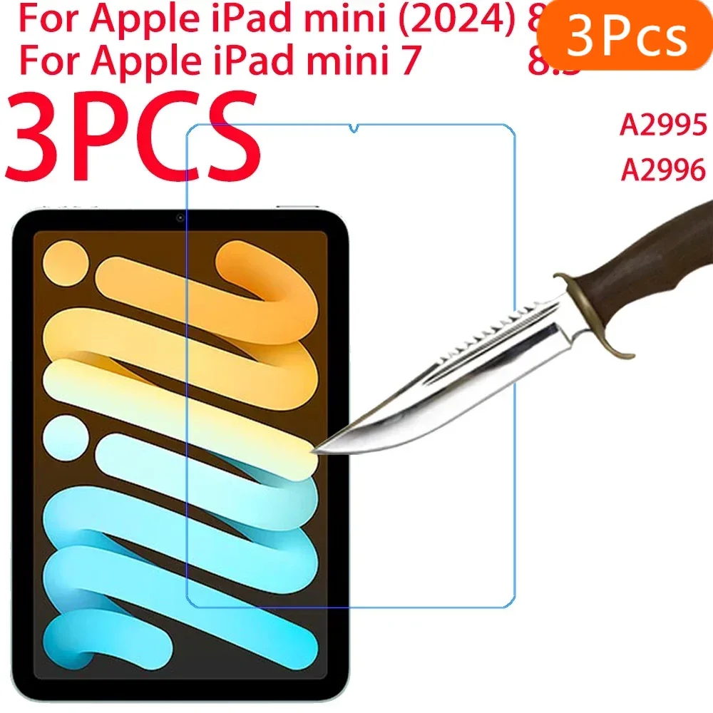 3 шт. закаленное стекло для Apple iPad Mini 7 2024 8,3 дюйма защитная пленка для iPad Mini 2024 8,3 дюйма защитные пленки для экрана планшета
3 шт. закаленное стекло для Apple iPad Mini 7 2024 8,3 дюйма защитная пленка для iPad Mini 2024 8,3 дюйма защитные пленки для экрана планшета