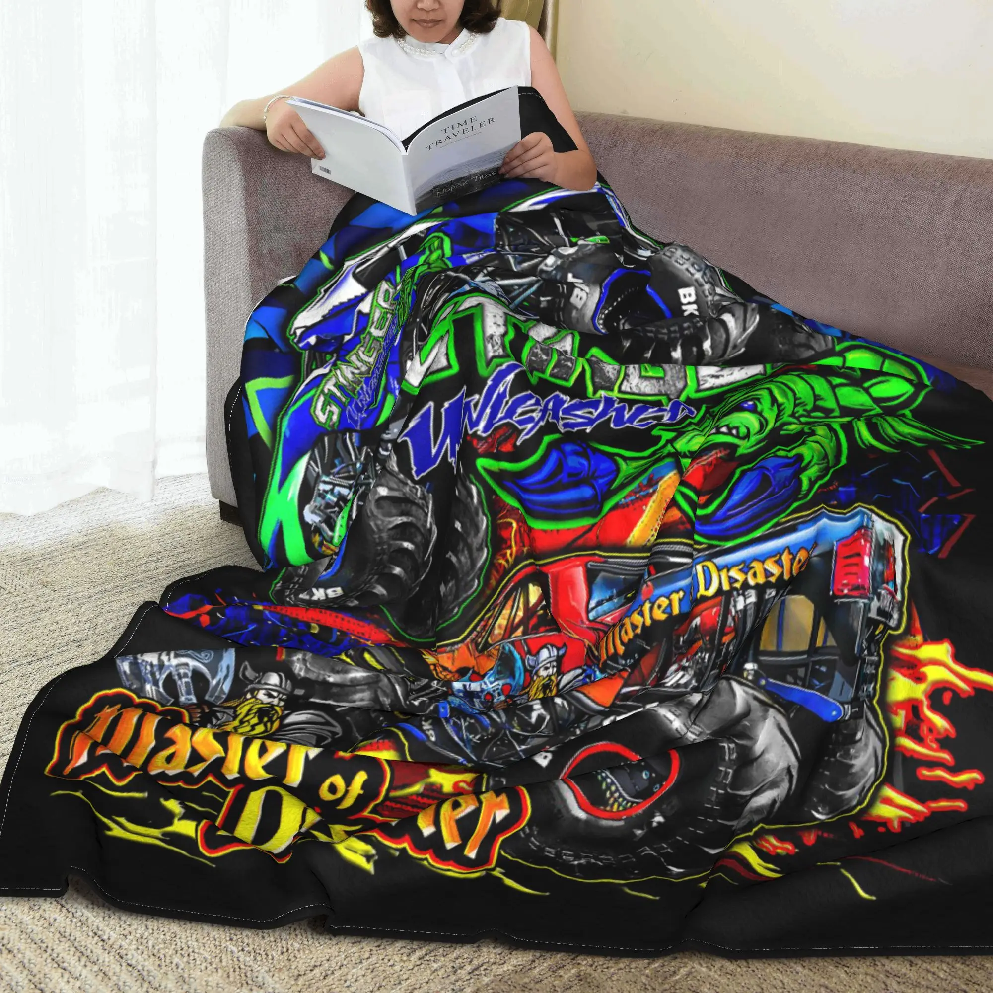 Monster Jam Grave Digger Truck Blanket Warm Flannel Sofa Throw Blanket for Couch Bedding Travel Throws Bedspread Quilt
Monster Jam Grave Digger Truck Blanket Warm Flannel Sofa Throw Blanket for Couch Bedding Travel Throws Bedspread Quilt