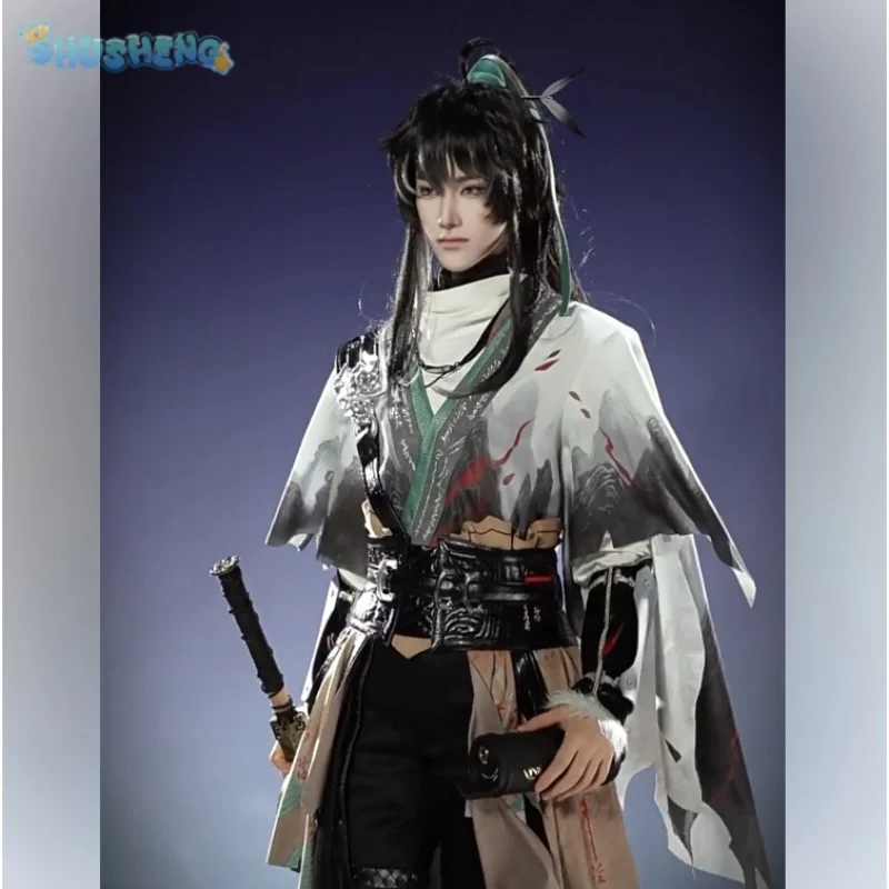 Wuthering Waves Qiuyuan Cosplay Costume Wig Uniform Outfit Headwear Carnival Halloween Party for Women Men Chinese style Hanfu
Wuthering Waves Qiuyuan Cosplay Costume Wig Uniform Outfit Headwear Carnival Halloween Party for Women Men Chinese style Hanfu