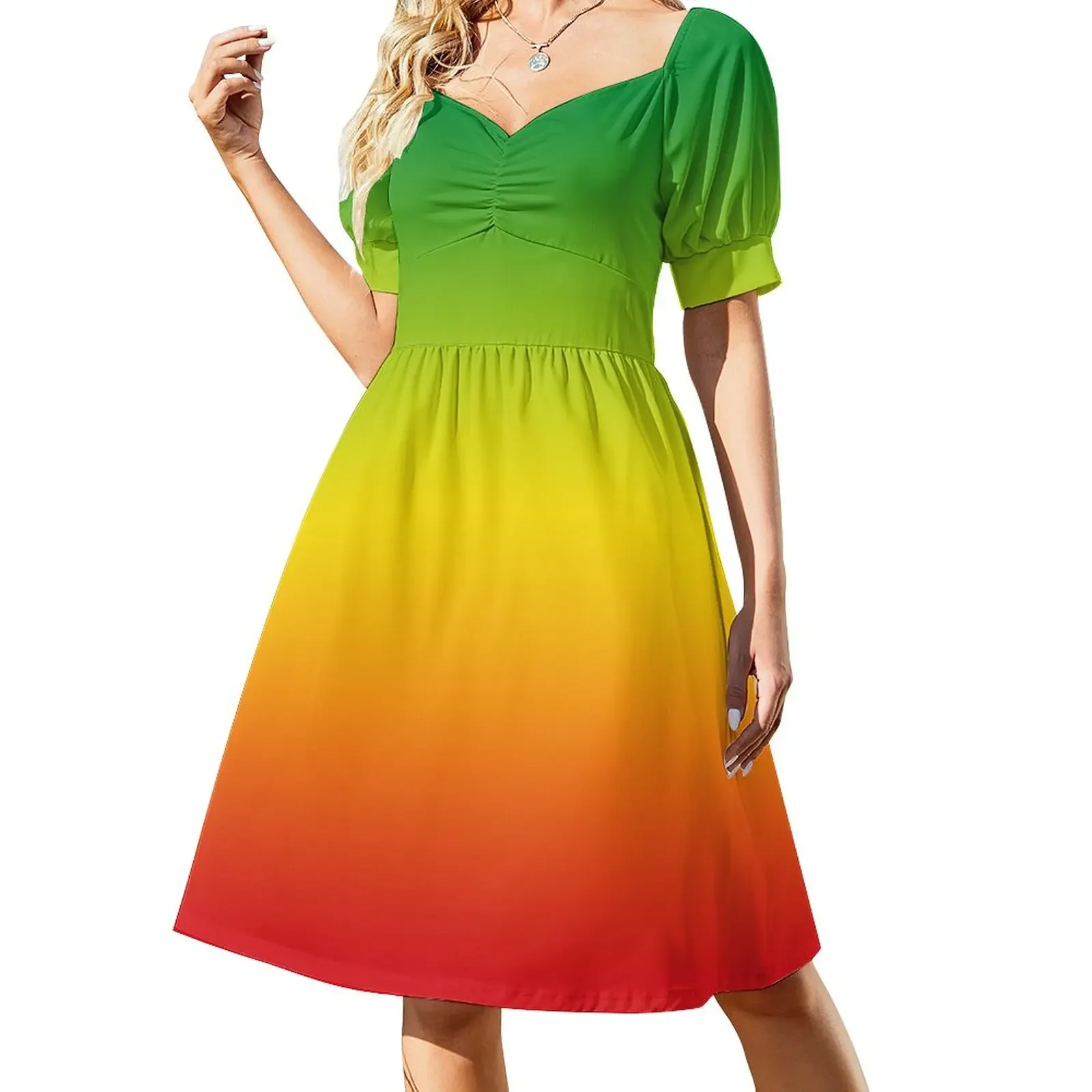 Rasta Merch Short-Sleeved Dress luxury evening dresses 2025 summer women's dress 2025 chic and elegant evening dress
Rasta Merch Short-Sleeved Dress luxury evening dresses 2025 summer women's dress 2025 chic and elegant evening dress