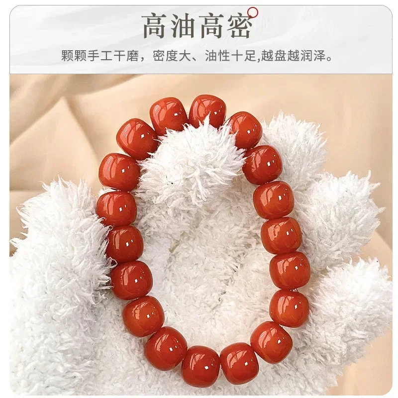 Natural Bodhi Root Rouge Red Hand String Wedding Holiday Good Luck Original Design High Throwing Craft Wholesale Manufacturers
Natural Bodhi Root Rouge Red Hand String Wedding Holiday Good Luck Original Design High Throwing Craft Wholesale Manufacturers
