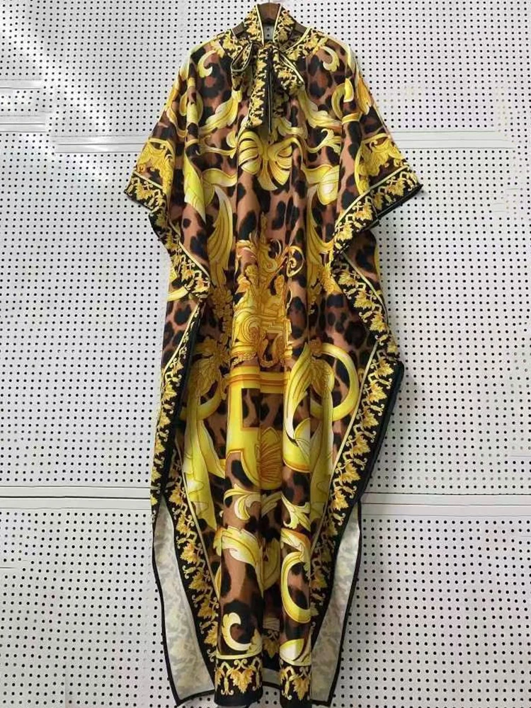 Vintage geometric print lace-up round neck shift dress 2025 Summer women's pompadour skirt Fashion loose hem slit skirt
Vintage geometric print lace-up round neck shift dress 2025 Summer women's pompadour skirt Fashion loose hem slit skirt