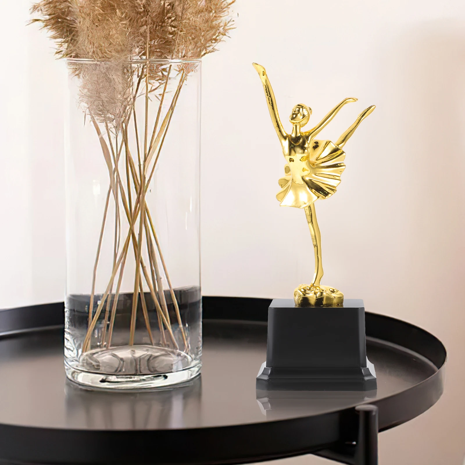 1Pc Adorable Dance Trophy Students Award Trophy Exquisite Ballet Competition Decoration
1Pc Adorable Dance Trophy Students Award Trophy Exquisite Ballet Competition Decoration