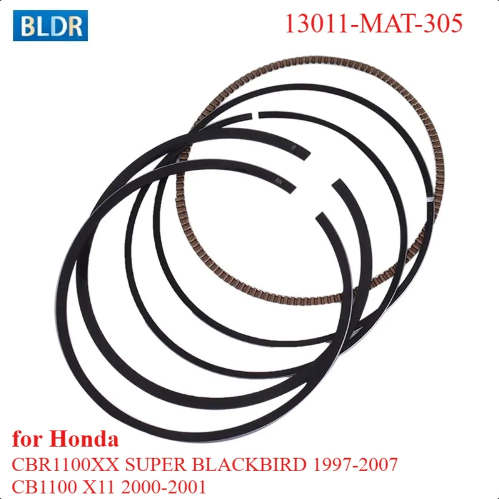 79mm 13011-MAT-305 1100CC Motorcycle 4 Cylinder Engine Piston Rings Kit for Honda CBR1100XX CBR1100 CBR 1100 XX 1997-2007
79mm 13011-MAT-305 1100CC Motorcycle 4 Cylinder Engine Piston Rings Kit for Honda CBR1100XX CBR1100 CBR 1100 XX 1997-2007