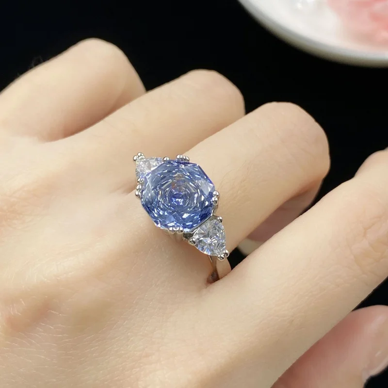 Rose Cut Tanzanite Octagonal Zircon Simple Necklace Pendant Light Luxury Open Ring Earrings
Rose Cut Tanzanite Octagonal Zircon Simple Necklace Pendant Light Luxury Open Ring Earrings