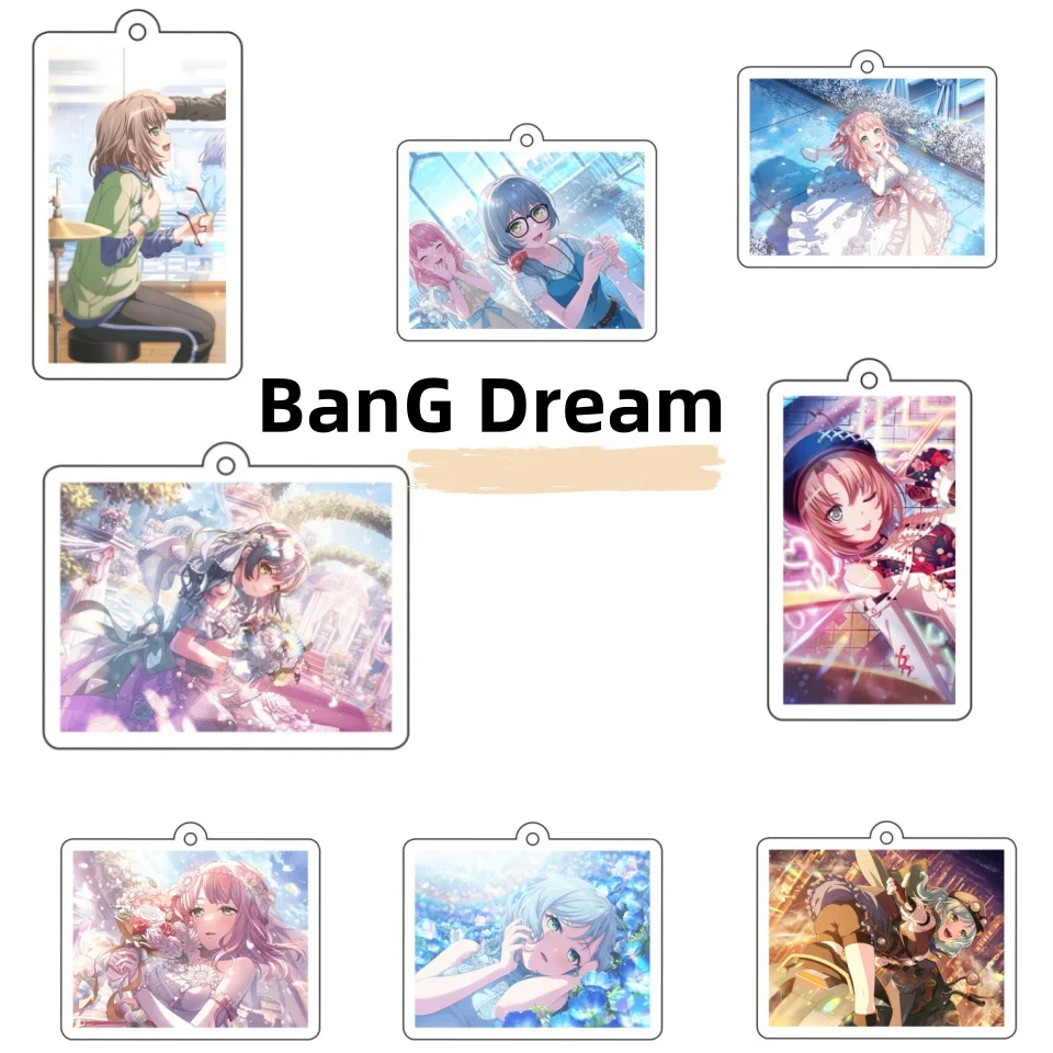 Cute Anime BanG Dream Acrylic keychain Kawaii Cartoon pendant Collect gifts 6cm
Cute Anime BanG Dream Acrylic keychain Kawaii Cartoon pendant Collect gifts 6cm