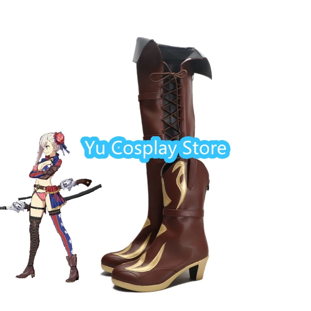 Yu Косплей Магазин Миямото Мусаси Обувь для косплея Аниме Обувь для косплея Сапоги Костюмы на Хэллоуин Реквизит
Yu Косплей Магазин Миямото Мусаси Обувь для косплея Аниме Обувь для косплея Сапоги Костюмы на Хэллоуин Реквизит
