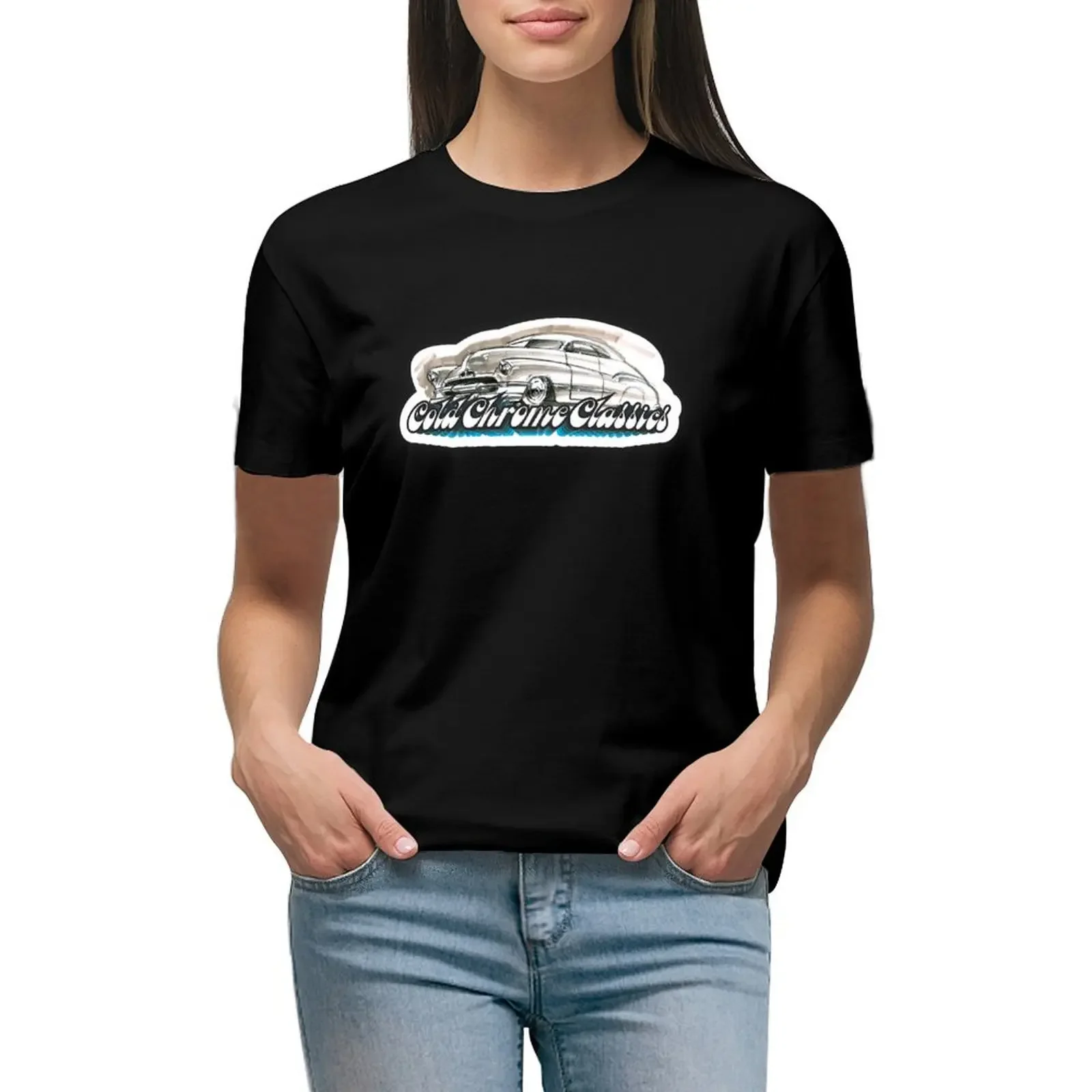 Cold Chrome Classic Coupe 70's T-Shirt animal print shirt for girls Short sleeve tee customs design your own tops for Women
Cold Chrome Classic Coupe 70's T-Shirt animal print shirt for girls Short sleeve tee customs design your own tops for Women