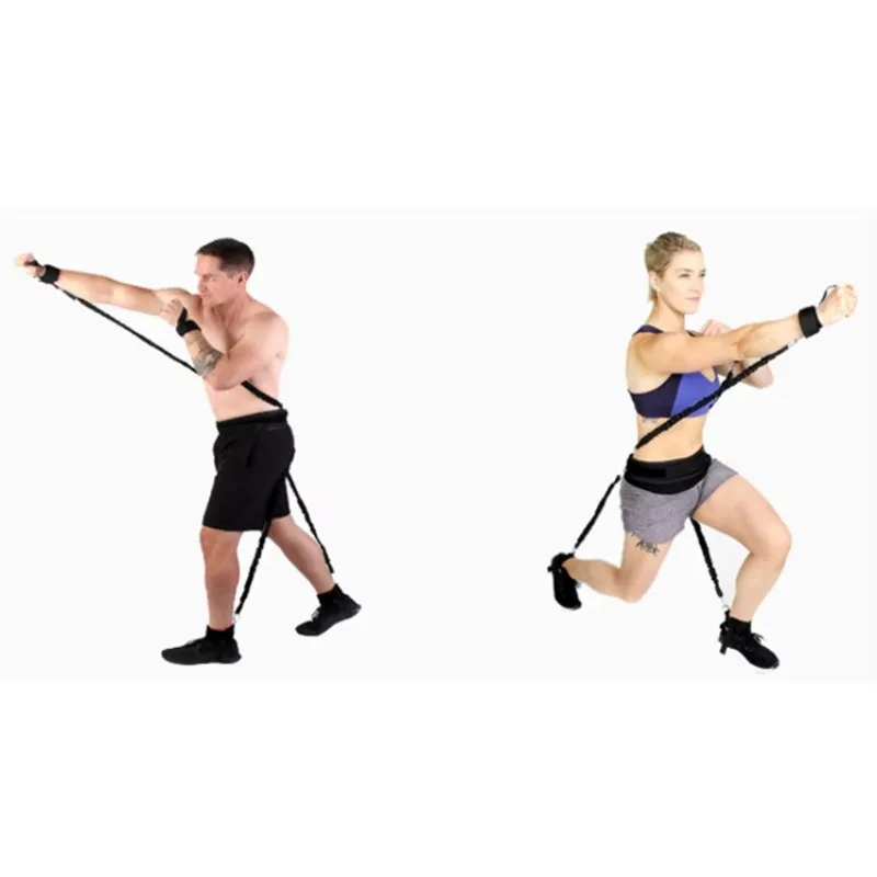 Latex Tubing Strength Leg Resistance Bands Vertical Jump Rope Trainer With Wrist Belt and Ankle Straps
Latex Tubing Strength Leg Resistance Bands Vertical Jump Rope Trainer With Wrist Belt and Ankle Straps