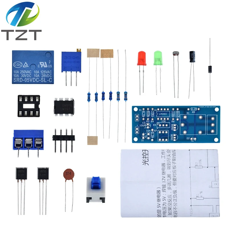 Переключатель управления освещением Diy Kit Уличный фонарь Лестница Автоматический переключатель управления Электронная сварочная доска
Переключатель управления освещением Diy Kit Уличный фонарь Лестница Автоматический переключатель управления Электронная сварочная доска
