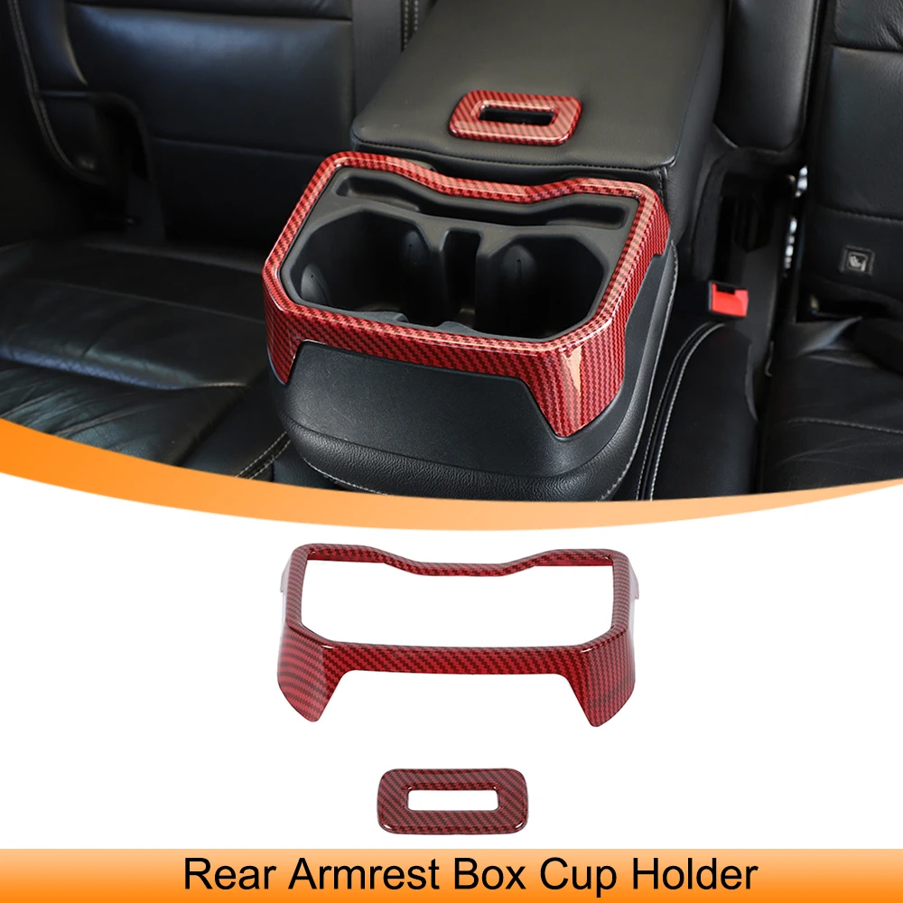 Car Rear Armrest Box Cup Holder Decoration Cover Trim for Jeep Wrangler JL 2018 2019 2020 2021 2022 2023 Interior Accessories
Car Rear Armrest Box Cup Holder Decoration Cover Trim for Jeep Wrangler JL 2018 2019 2020 2021 2022 2023 Interior Accessories