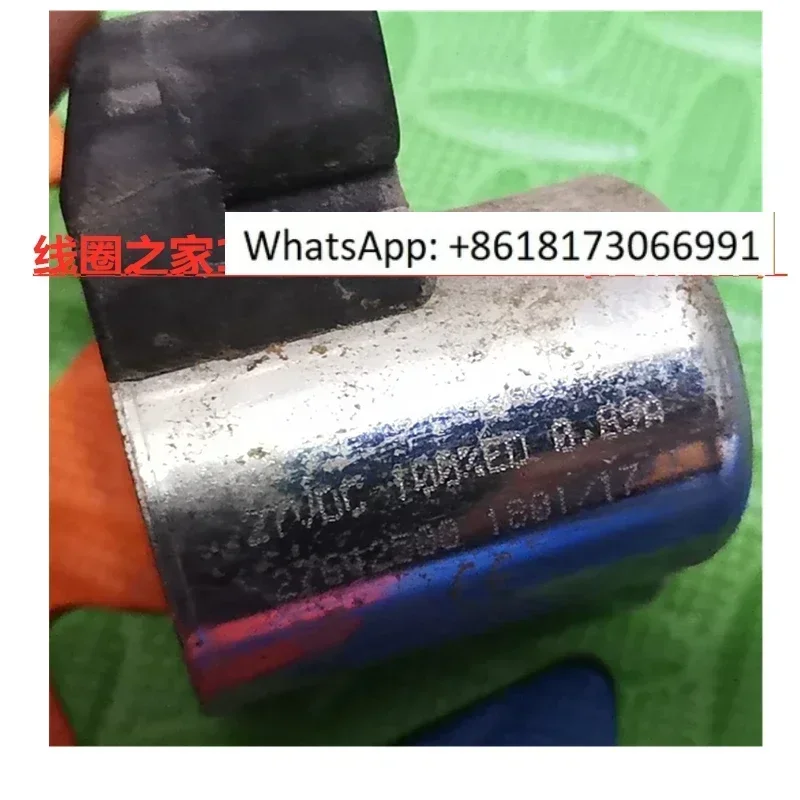 27633500 24vdc27 solenoid valve coil 27642500 Yage Huituosi grab steel machine 27663300 1PC
27633500 24vdc27 solenoid valve coil 27642500 Yage Huituosi grab steel machine 27663300 1PC