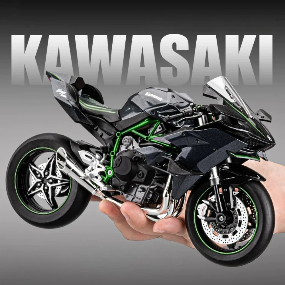 1:9 Scale Kawasaki H2R Motorcycle Model Toy Car Alloy Fuel Tank Rubber Tires Track Version Motorbikes Miniature Toys Gifts
1:9 Scale Kawasaki H2R Motorcycle Model Toy Car Alloy Fuel Tank Rubber Tires Track Version Motorbikes Miniature Toys Gifts