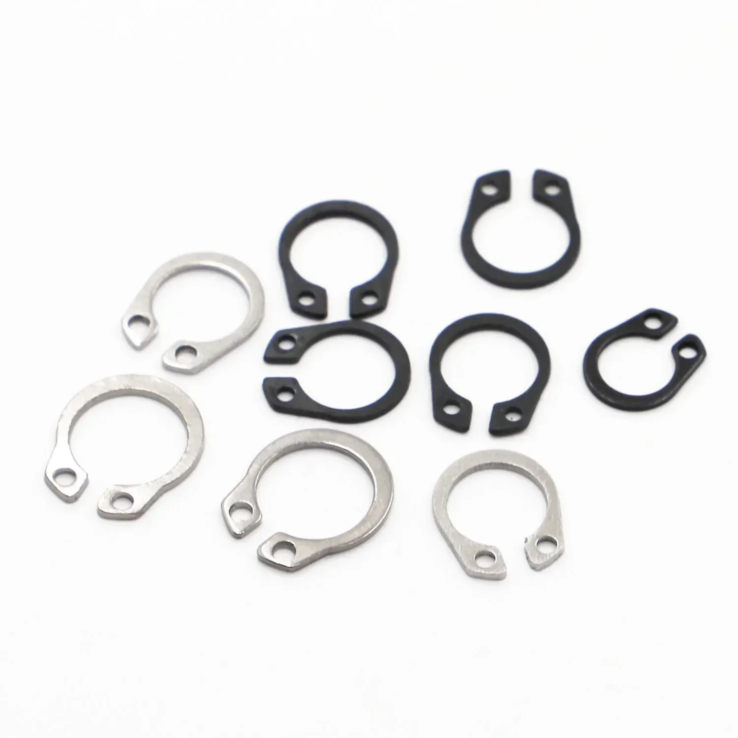 M3 to 50 65 manganese steel shaft retaining shaft clamp ring outer clamp ring 304 C-type clamp ring GB894 elastic retaining 
M3 to 50 65 manganese steel shaft retaining shaft clamp ring outer clamp ring 304 C-type clamp ring GB894 elastic retaining