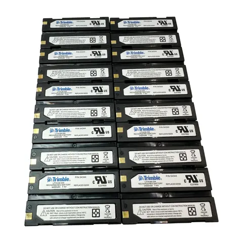 Batterie pour GPS Trimble 3400, 7.4 mAh, 54344 V, 5700, 5800, MT1000, R7, R8, Instruments d'arpentage, 10 pièces