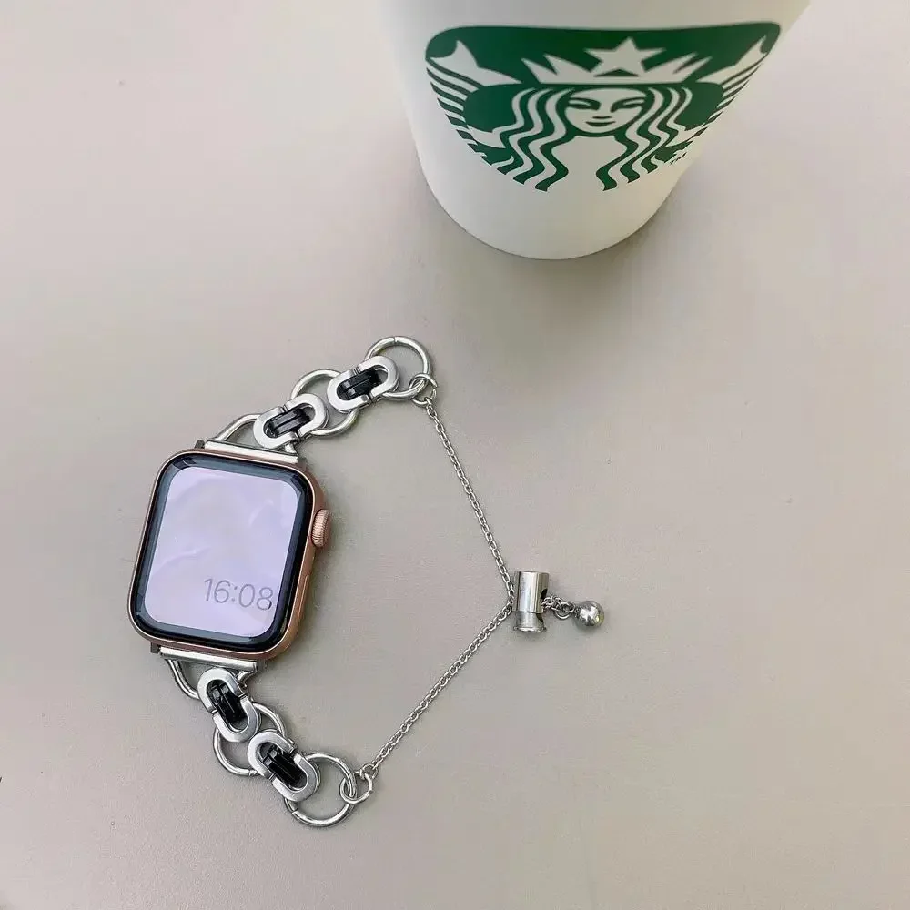 Nice Metal Link Strap For Apple Watch Band 42mm 44mm 45mm For Women 38mm 40mm 41mm 46mm 49mm
Nice Metal Link Strap For Apple Watch Band 42mm 44mm 45mm For Women 38mm 40mm 41mm 46mm 49mm