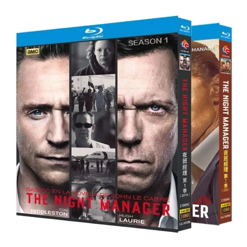 The Night Manager Seasons 1–2 Blu-ray High Definition British TV Series BD Discs Box Set with English Chinese Traditional
The Night Manager Seasons 1–2 Blu-ray High Definition British TV Series BD Discs Box Set with English Chinese Traditional