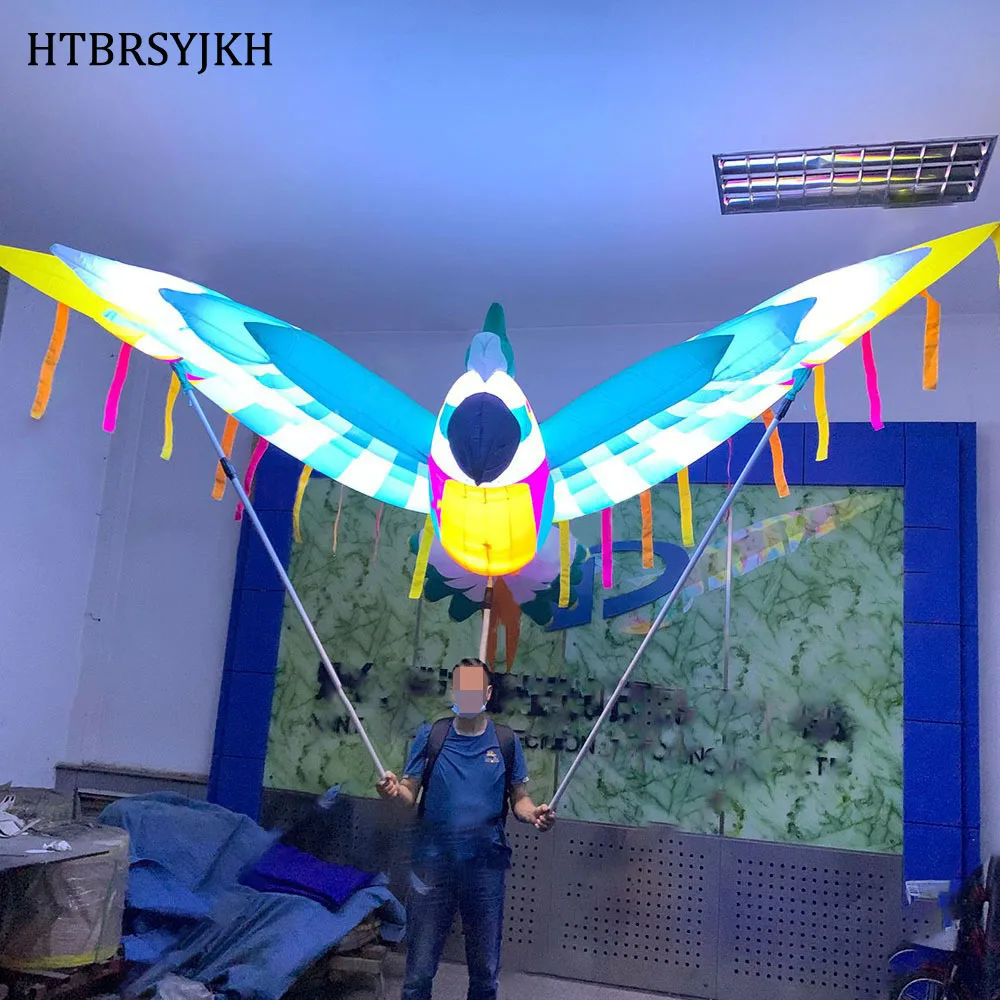 Inflatable Parrot Blow Up Bird Puppet Playground Stage Performance Props w LED Light Night Club Bar Advertising Decoration Toys
Inflatable Parrot Blow Up Bird Puppet Playground Stage Performance Props w LED Light Night Club Bar Advertising Decoration Toys