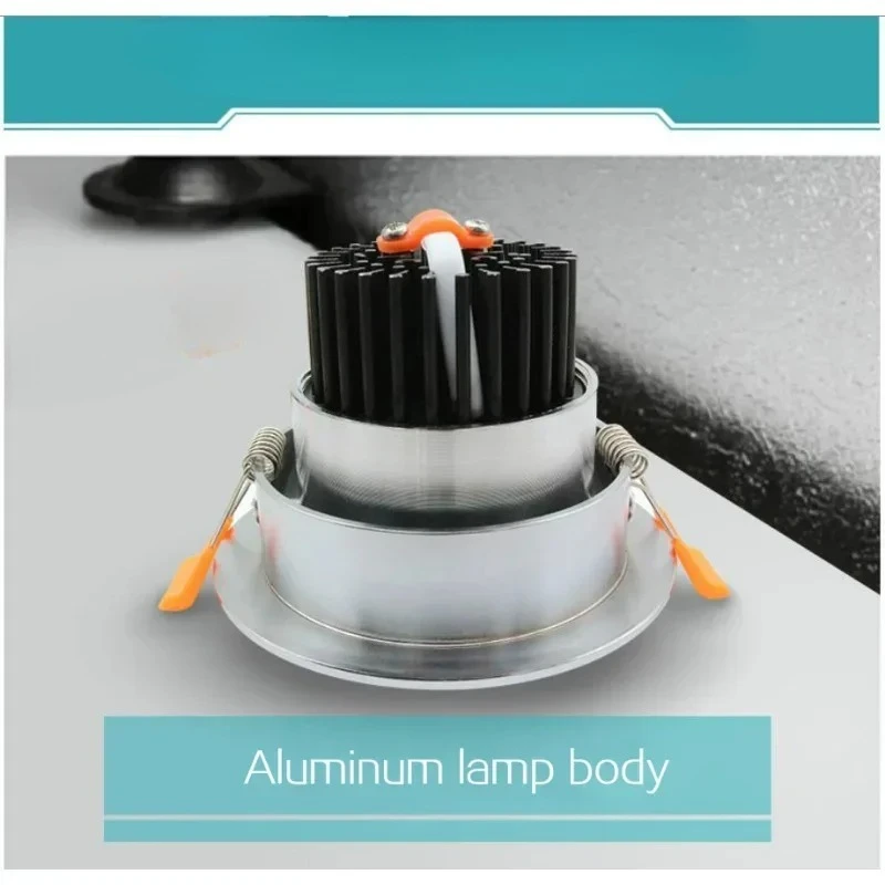 LED spotlight ceiling lamp cob 3W 5W 9W 12W 15W 30W embedded ceiling lamp clothing store hotel lighting
LED spotlight ceiling lamp cob 3W 5W 9W 12W 15W 30W embedded ceiling lamp clothing store hotel lighting