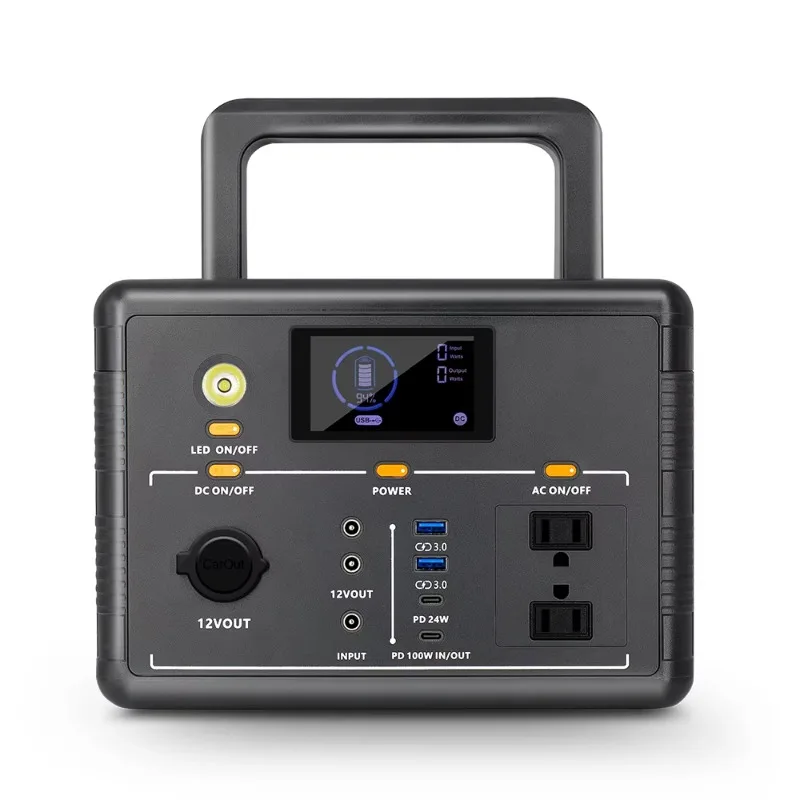 Portable 500W Power Station 160800mAh Peak 1000W Backup Lithium Battery for Home Emergency Outdoor Supply Featuring Solar Panel
Portable 500W Power Station 160800mAh Peak 1000W Backup Lithium Battery for Home Emergency Outdoor Supply Featuring Solar Panel