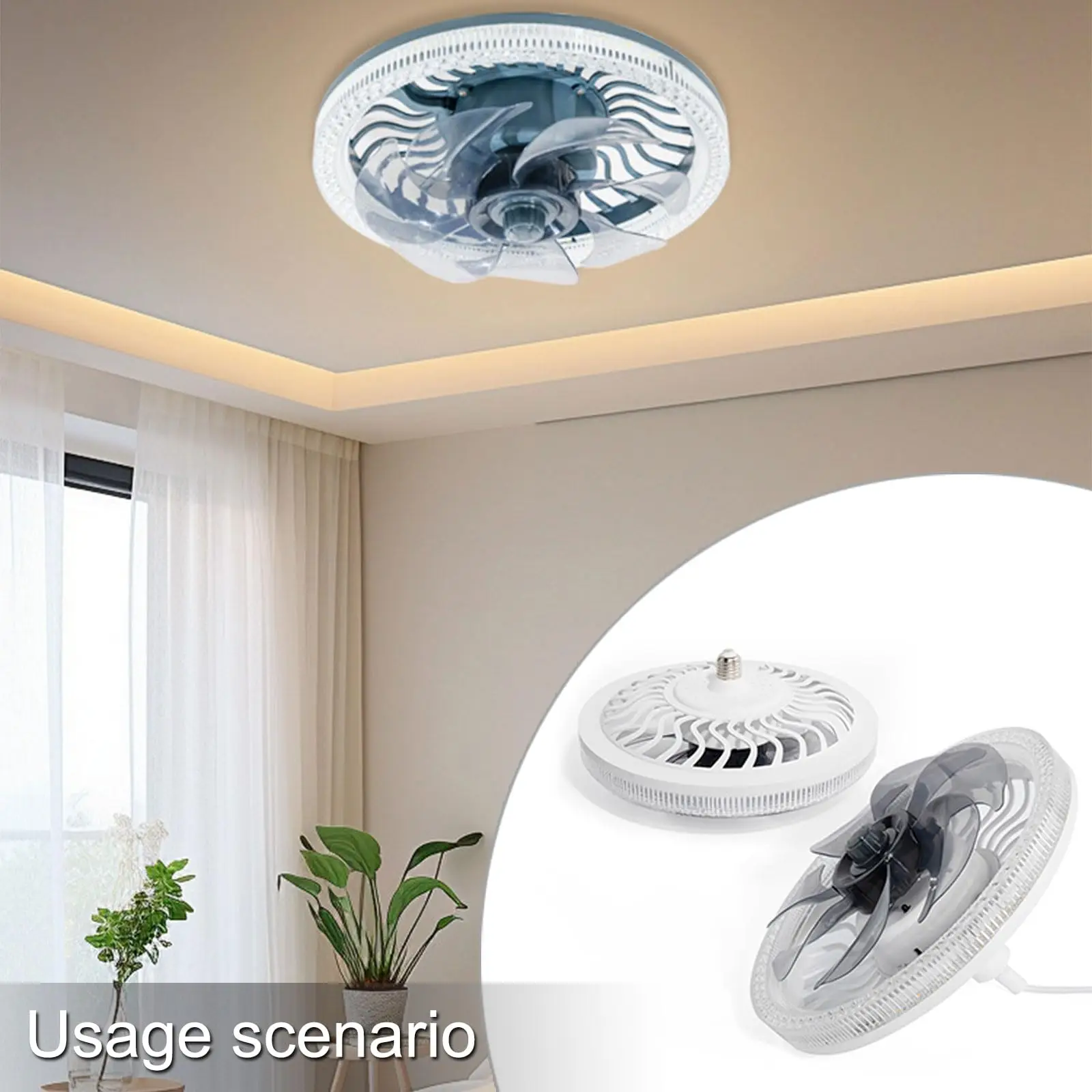 Socket Ceiling Fan Light,Bulb Socket Fan with Remote,Dimmable E26 Base Ceiling Fans with Lights for Bedroom Mini Ceiling Fan
Socket Ceiling Fan Light,Bulb Socket Fan with Remote,Dimmable E26 Base Ceiling Fans with Lights for Bedroom Mini Ceiling Fan