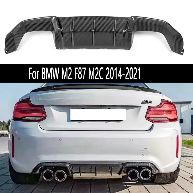 For BMW M2 F87 M2C 2014-2021 MP Style Carbon Fiber Diffuser Car Rear Bumper Diffuser Rear Splitters Spoiler Back lip body kit
For BMW M2 F87 M2C 2014-2021 MP Style Carbon Fiber Diffuser Car Rear Bumper Diffuser Rear Splitters Spoiler Back lip body kit