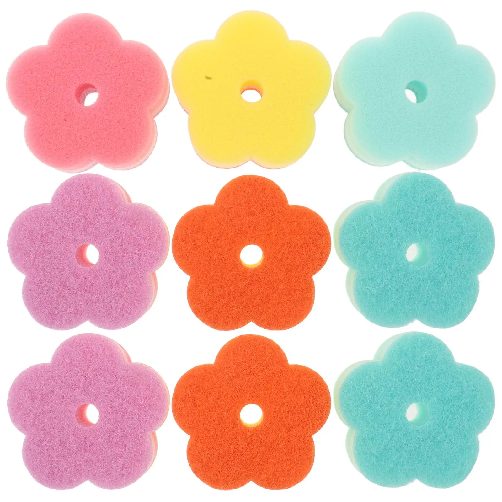 10 Pcs Scouring Pad Sponge Cleaning Cloth Rag Pads Scrubber for Dish Washing Cloths Kitchen
10 Pcs Scouring Pad Sponge Cleaning Cloth Rag Pads Scrubber for Dish Washing Cloths Kitchen