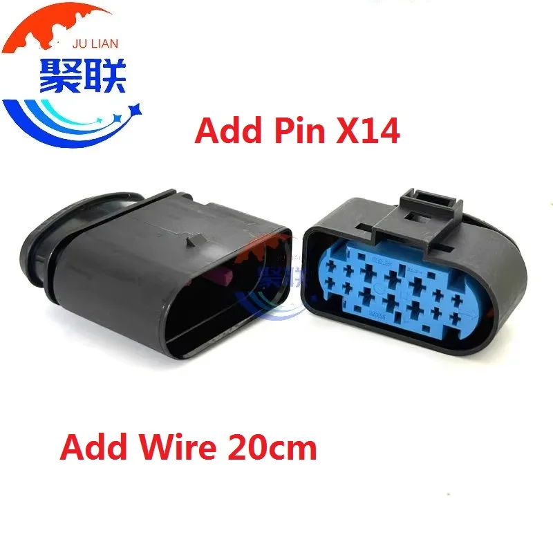 1Set 14Pin 1719105-2 AC Assembly Auto Electric Socket Car Wiring Wire Waterproof Harness Plug 17191052
1Set 14Pin 1719105-2 AC Assembly Auto Electric Socket Car Wiring Wire Waterproof Harness Plug 17191052