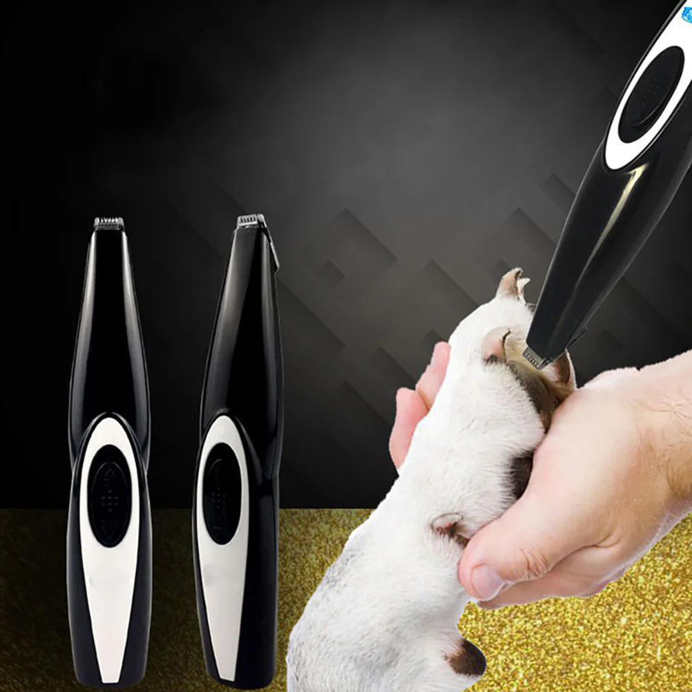 Electrical Pet Clipper Professional Grooming Kit Rechargeable Pet Cat Dog Foot Hair Trimmer Shaver Set Haircut Machine (Black)
Electrical Pet Clipper Professional Grooming Kit Rechargeable Pet Cat Dog Foot Hair Trimmer Shaver Set Haircut Machine (Black)