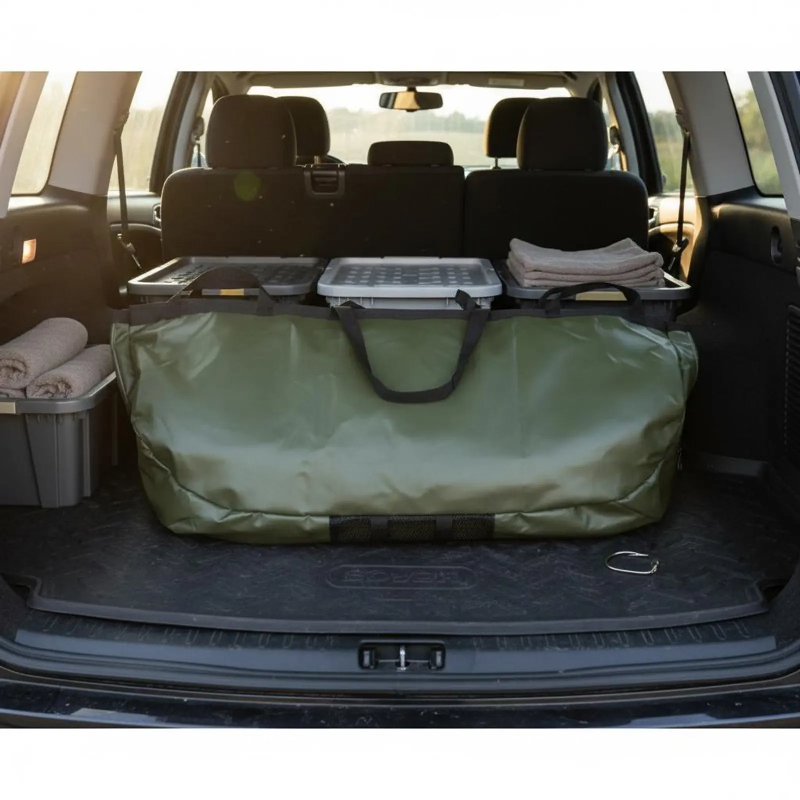 Waterproof Catch Carrier Wear-Resistant Catch Weigh Holder Unhooking Mat Bag Mesh Drainage Large Capacity Fishing Tote
Waterproof Catch Carrier Wear-Resistant Catch Weigh Holder Unhooking Mat Bag Mesh Drainage Large Capacity Fishing Tote