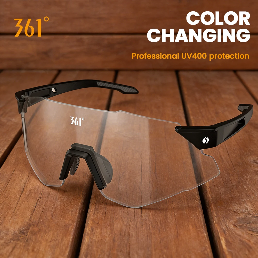 361 Degrees Bike Sunglasses Photochromic Cycling Goggle Professional UV400 Protection Outdoor Eyewear Men Women Bicycle Glasses
361 Degrees Bike Sunglasses Photochromic Cycling Goggle Professional UV400 Protection Outdoor Eyewear Men Women Bicycle Glasses