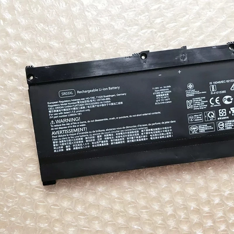 .。for HP TPN-C133 C134 Light and Shadow Genie 4 15-CX0076TX SR03XL Laptop Battery.。
.。for HP TPN-C133 C134 Light and Shadow Genie 4 15-CX0076TX SR03XL Laptop Battery.。