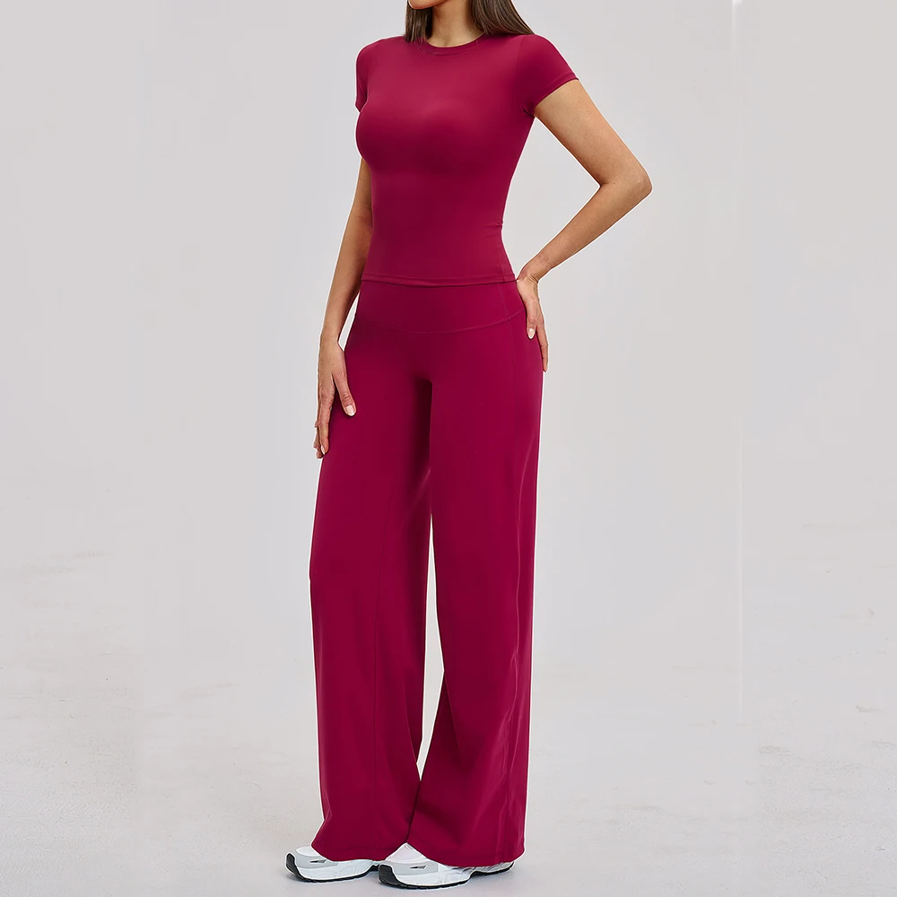 2PCS Yoga Set Women Workout Set Sportswear Gym Clothing Fitness Short Sleeve High Waist Leggings Running Cycling Sports Suits
2PCS Yoga Set Women Workout Set Sportswear Gym Clothing Fitness Short Sleeve High Waist Leggings Running Cycling Sports Suits